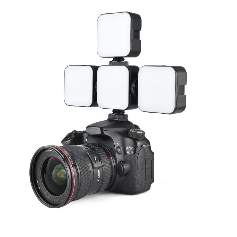Lampe de remplissage Led 6500K, Rechargeable, Portable, éclairage de photographie, pour appareil pho