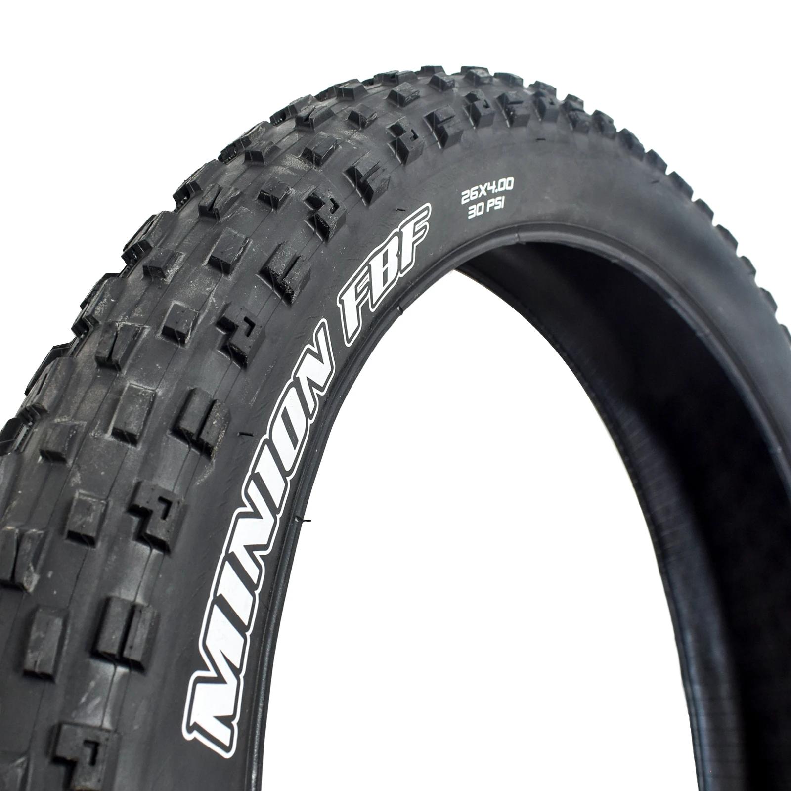 1 pièce Pneu VTT pliable MAXXIS 26 Minion FBF FBR 26*4.0 26*4.8 pour Trial Ride Fat Bike Plus, à fai