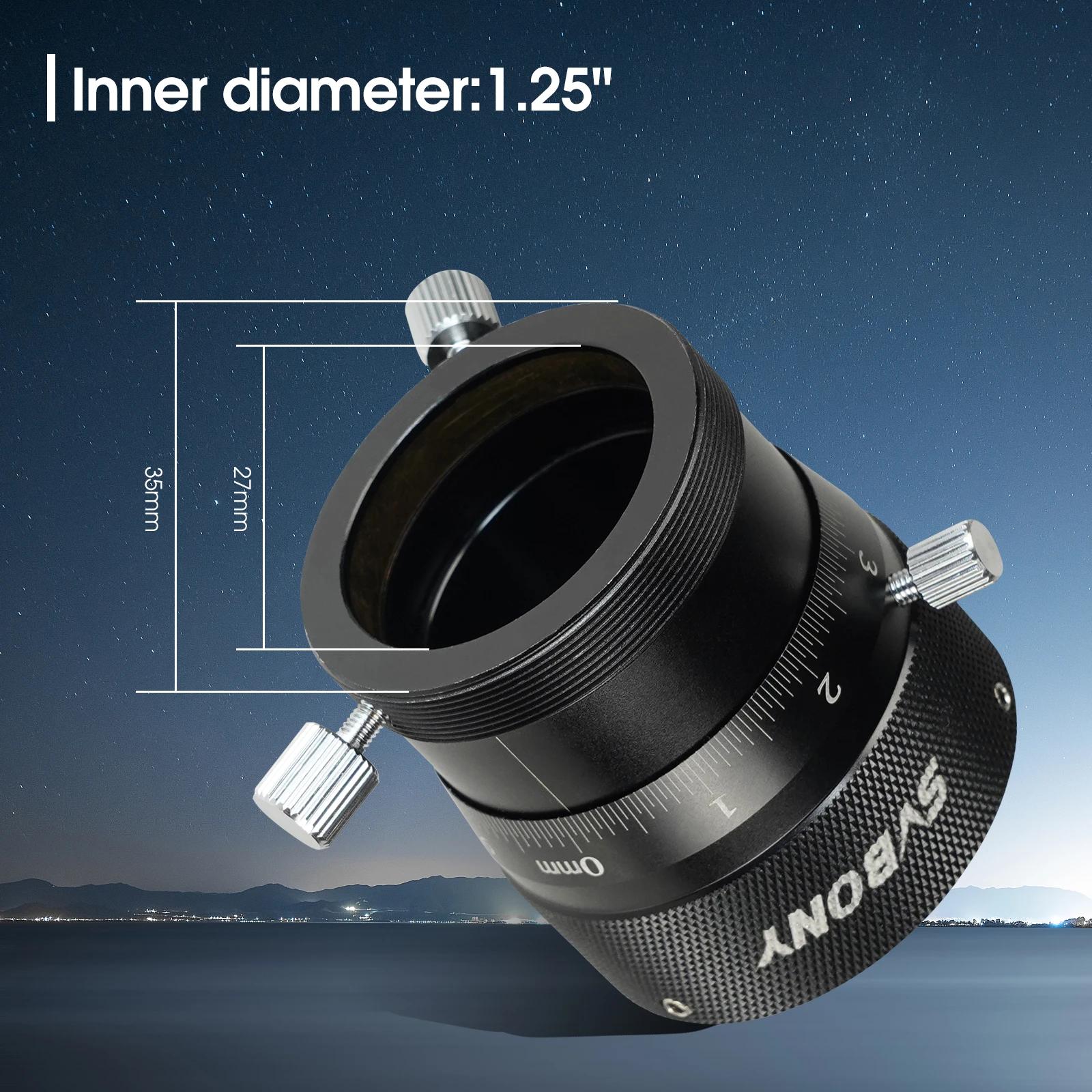 SVBONY-Mise au point à double hélice pour télescope, portée de guidage avec adaptateur SV150, SV161,