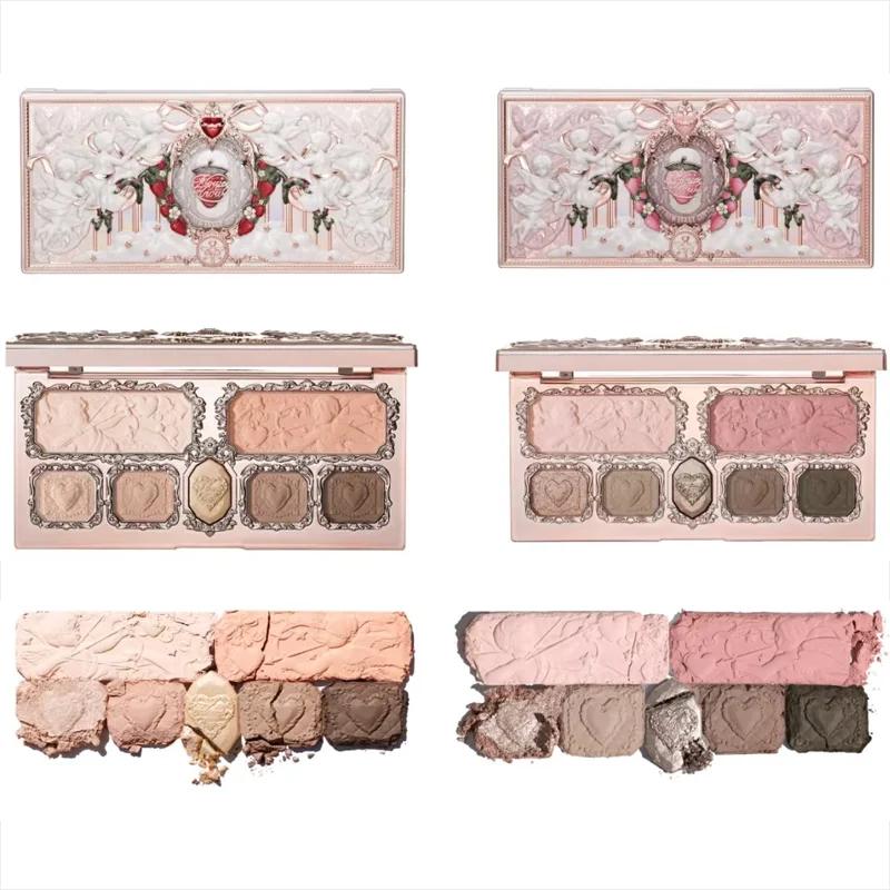 Flower Knows – Kit de maquillage de Collection Cupidon aux fraises, Palette professionnelle complète