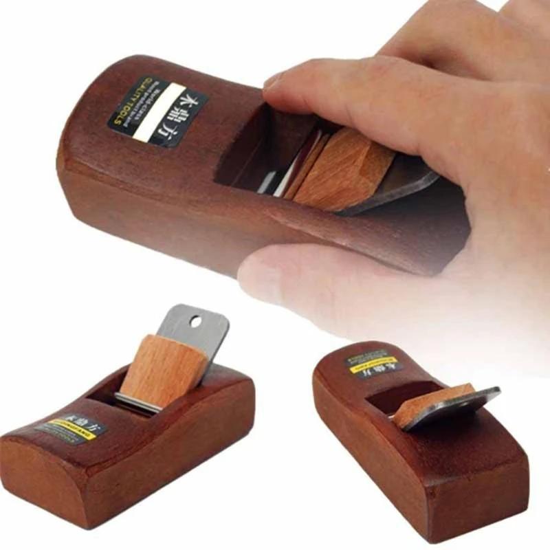 Raboteuse à bois, Mini outil à main, avion plat, bord inférieur, charpentier, cadeau, artisanat du b