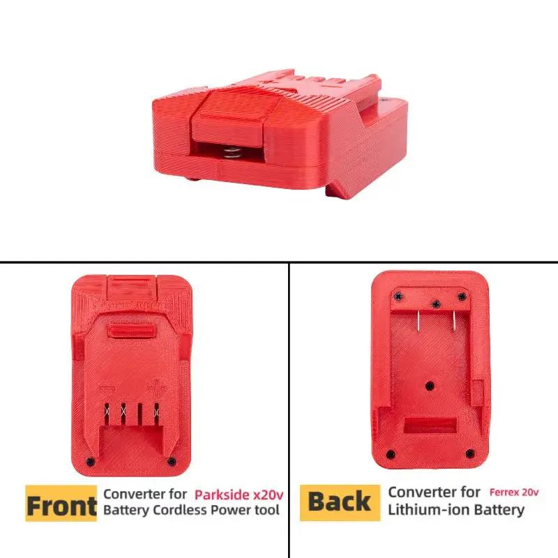 Adaptateur de batterie pour Aldi Ferrex Activ Energy, compatible avec le convertisseur d'outils Park