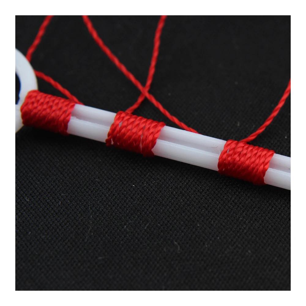 20 pièces fil de coton Bobber Looper noeuds d'arrêt cordon corde corde bouée pêche flotteur accessoi