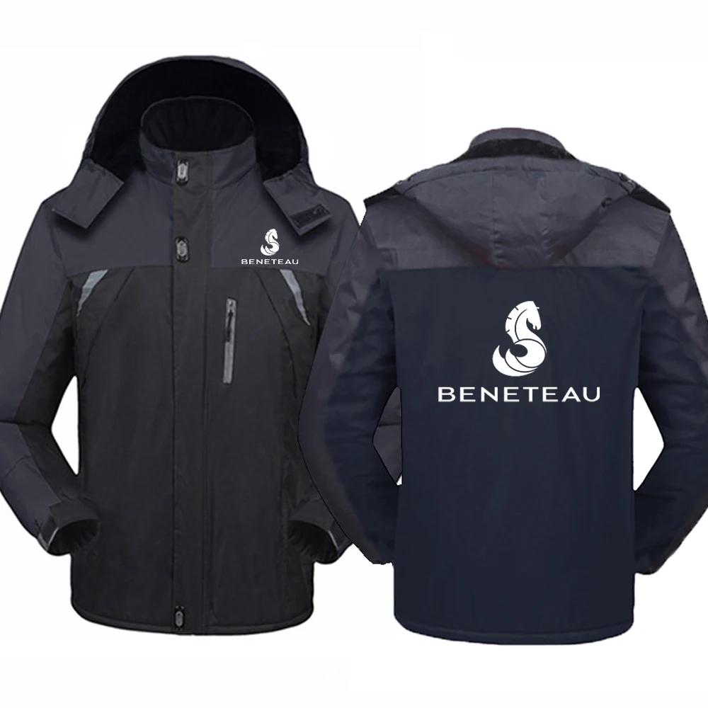 Beneteau-Manteau imprimé imperméable pour homme, Voilier, Yacht à voile, Coupe-vent optique, Vêtemen