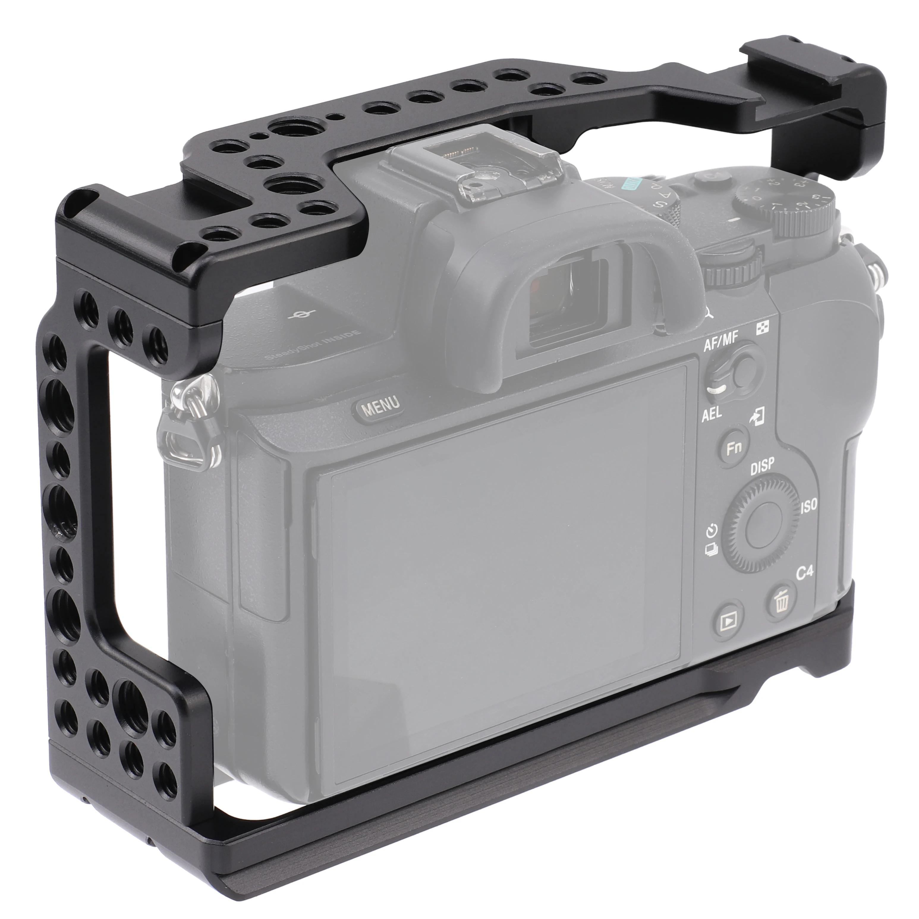 Cage de caméra pour Sony A9 A7RIII A7III A7M3, en alliage d'aluminium, Cage de lapin, étui de protec