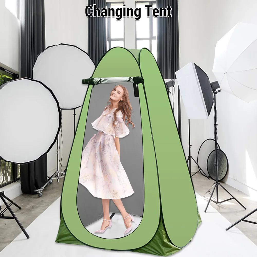 Tente de confidentialité Pop Up, tente de douche, Camping en plein air, salle de bain, toilettes, te