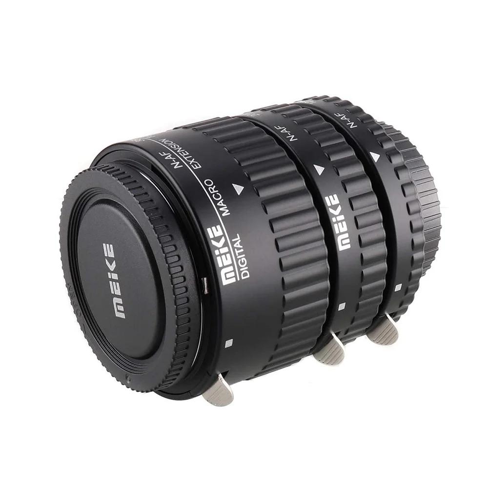 Meike MK-N-AF1-A Auto Focus Macro Extension Tube Set pour Nikon F Mount D850 Danalystes D750 D3500 D