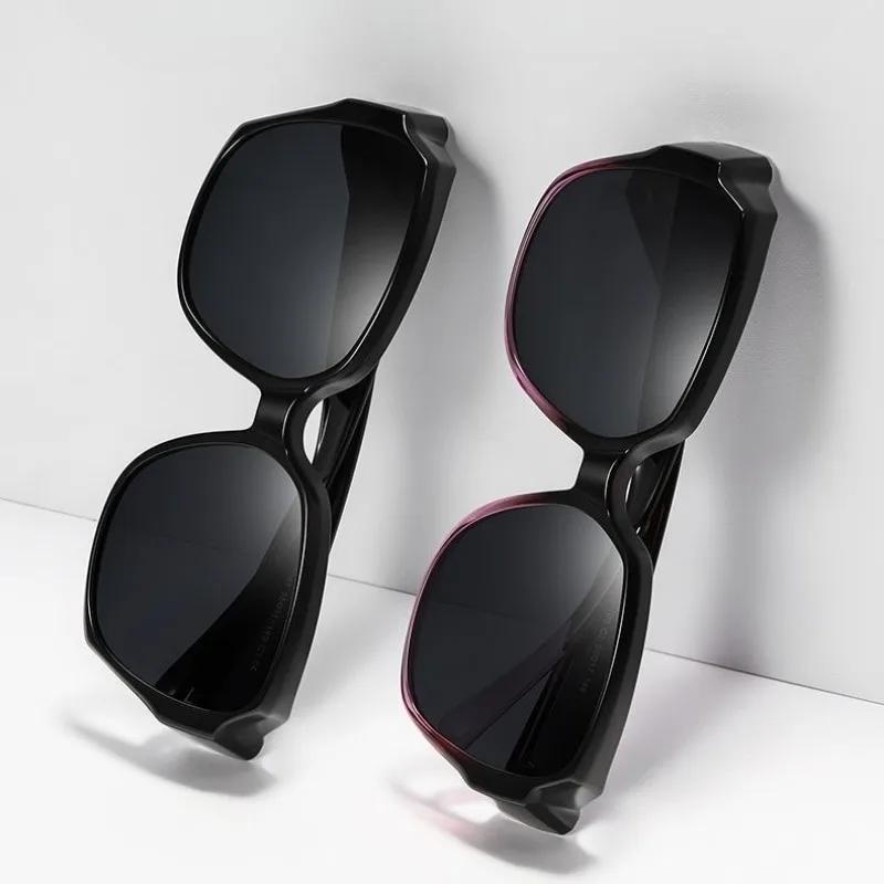 Lunettes de soleil myopie lunettes couverture lunettes de soleil polarisées pliant ajustement sur lu