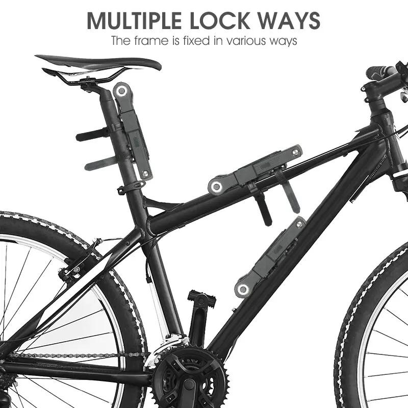 WEST VÉLO Vélo Pliant Chaîne Serrure Anti Vol Combinaison Serrure Heavy Duty Sécurité Moto VTT Route