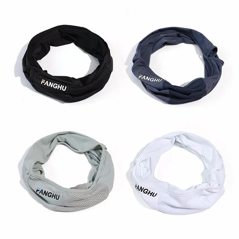 Masque de Protection solaire en maille respirante, boucle d'oreille, Protection solaire élastique, A