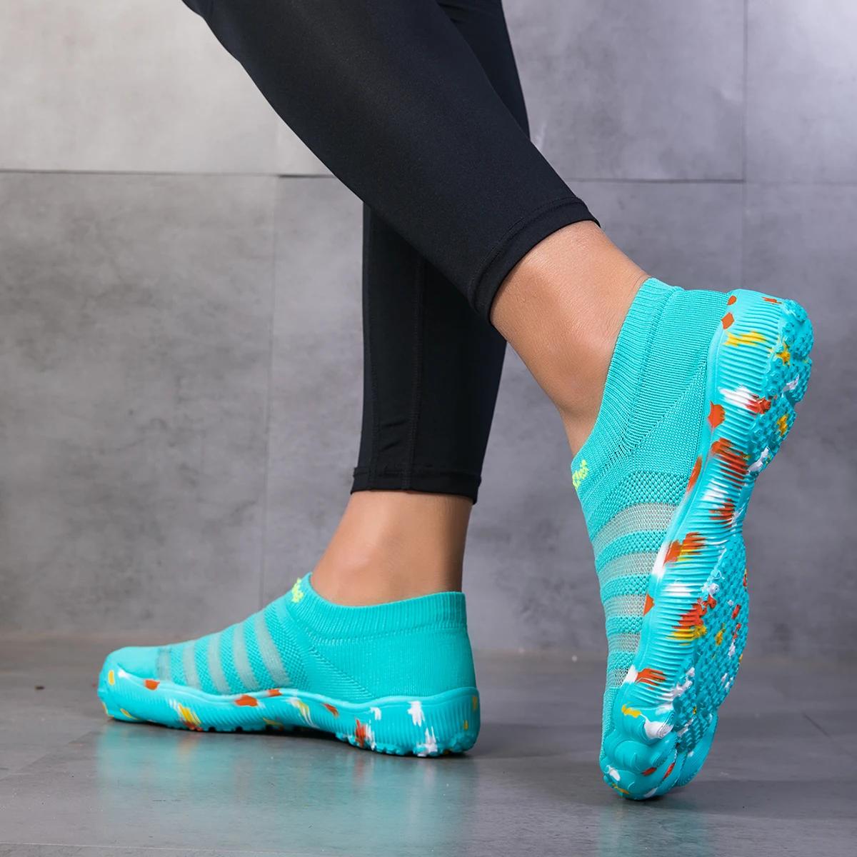 Chaussures de ski aquatique à séchage rapide, chaussures de natation légères en amont pour la plage