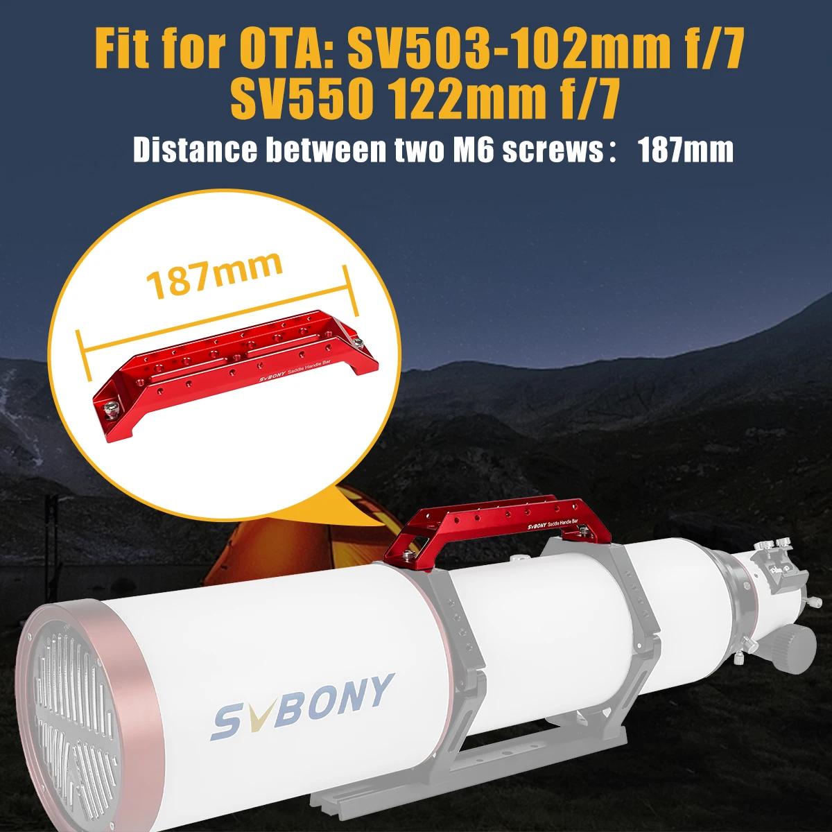 Svbony SV211 203 mm guidon pour télescope SV503 102 mm et SV550 122 mm OTA