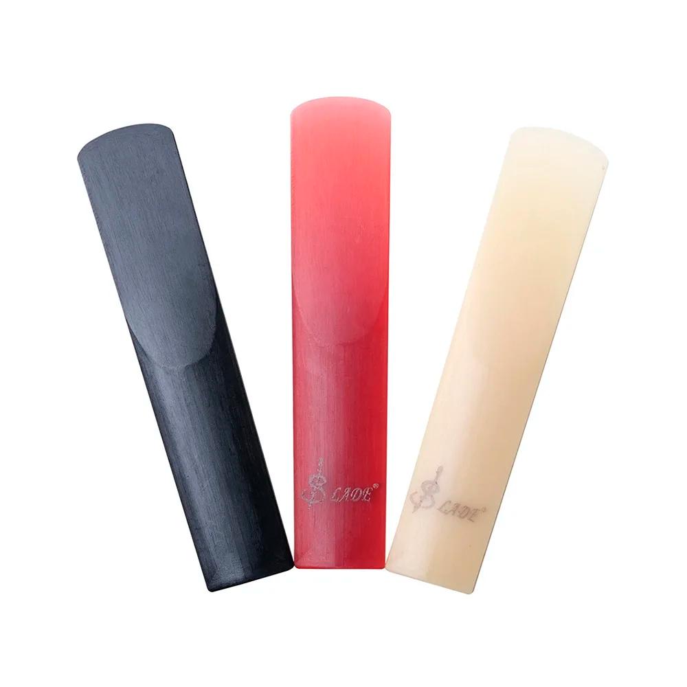 Pack de 3 anches de Saxophone Soprano/Alto/ténor, en résine pour clarinette, accessoires écologiques