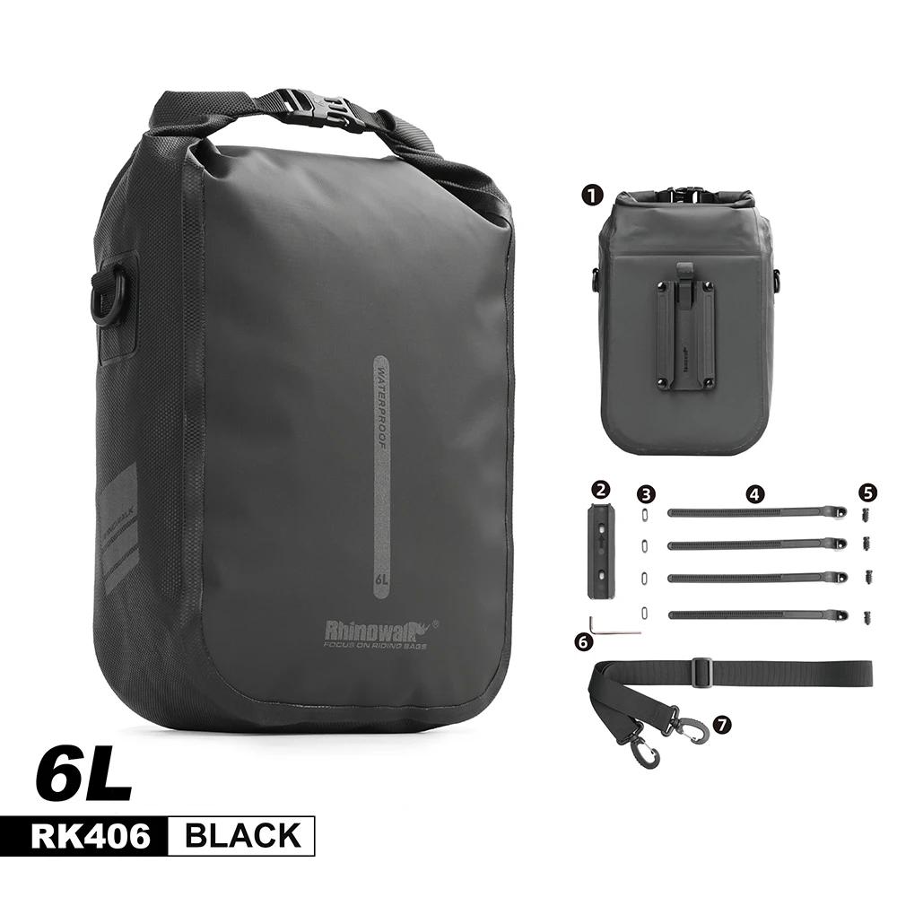 Rhinowalk – sac pour trottinette électrique, 4l 6l, 100% étanche, Sport, vélo, fourche avant, access