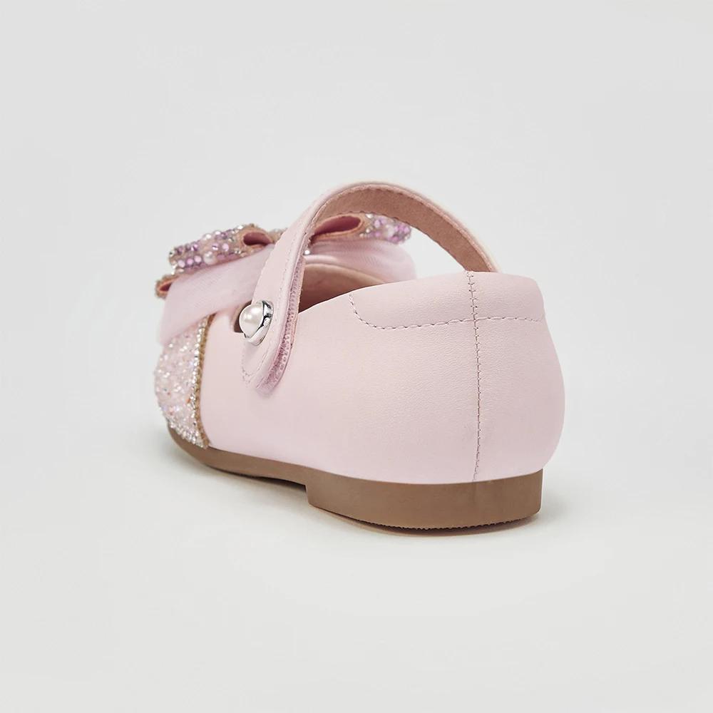 Dave Bella enfants chaussures en cuir automne printemps fille princesse chaussures anti-dérapant élé