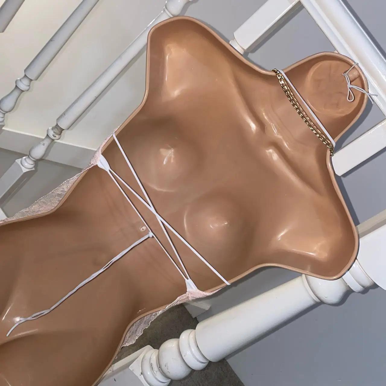 Dghisre fée Grunge licou haut pour femmme pansement Spaghetti sangle dentelle garniture fendue cultu