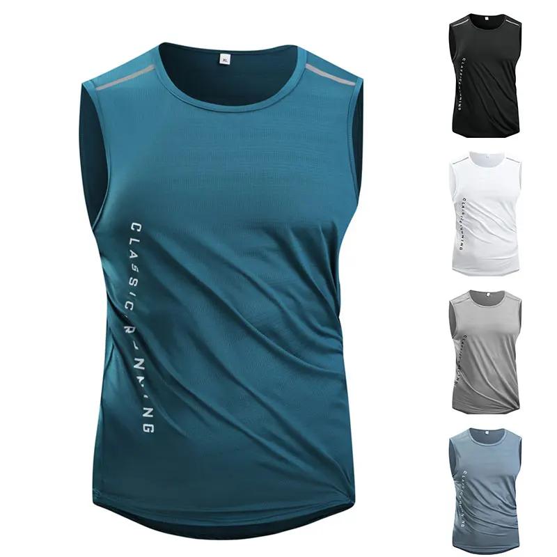 Ippolich – gilet de course d'été à séchage rapide, gilet de Fitness réfléchissant, respirant, élasti