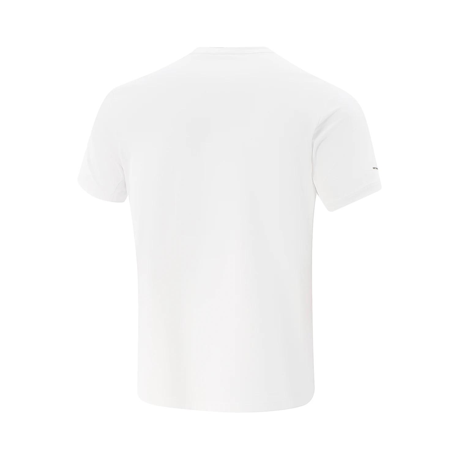 Li-ning T-shirt d'entraînement pour hommes LN BACTERIA PROOF Reguler Fit 86% Polyester 14% élasthann