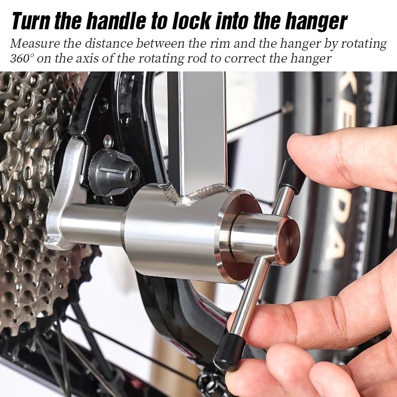LEBYCLE – outil de calibrage de cintre de dérailleur de vélo, cadre de vélo en acier inoxydable 304,