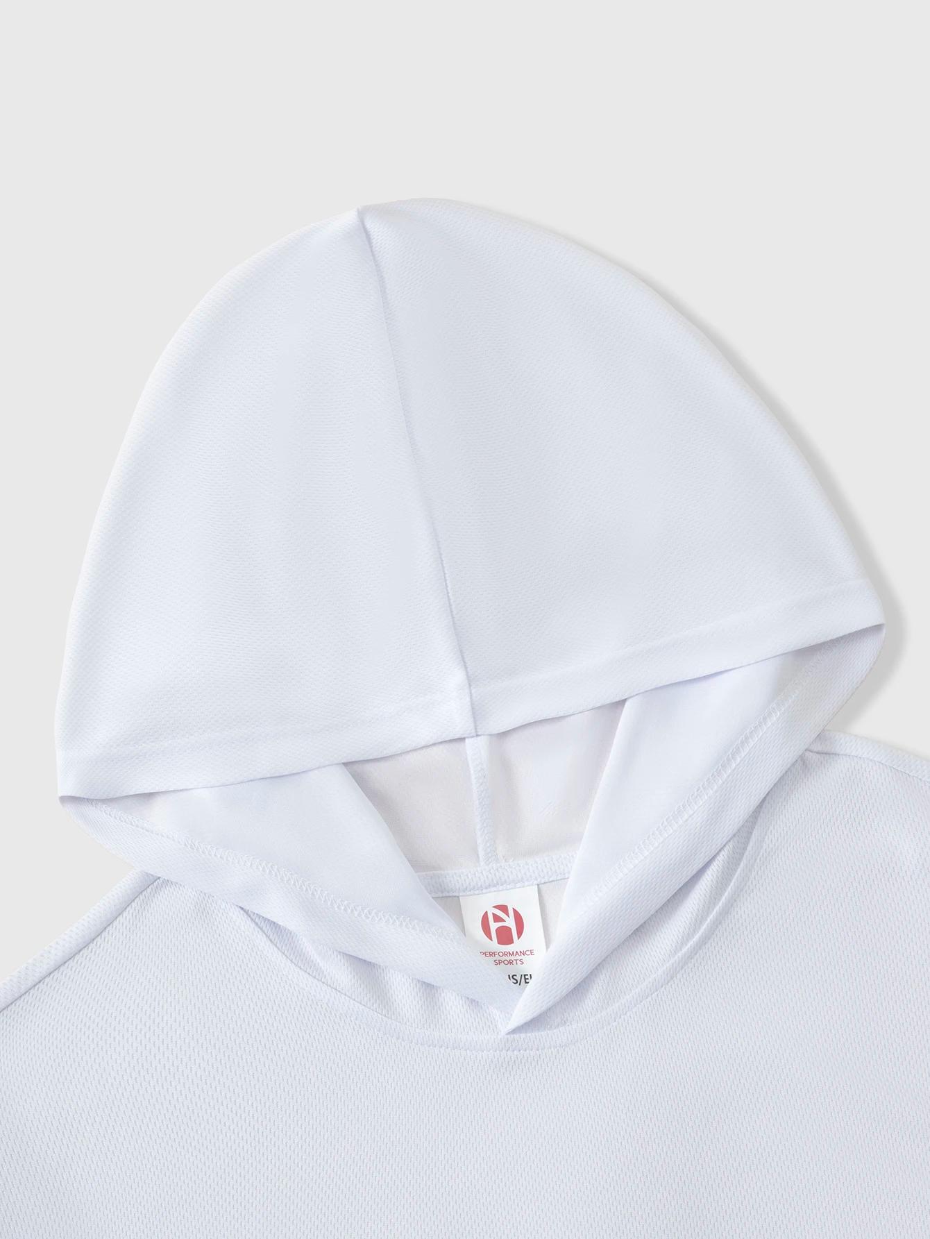 Lot de 9 chemises à capuche et manches longues pour hommes – T-shirts de sport confortables et respi
