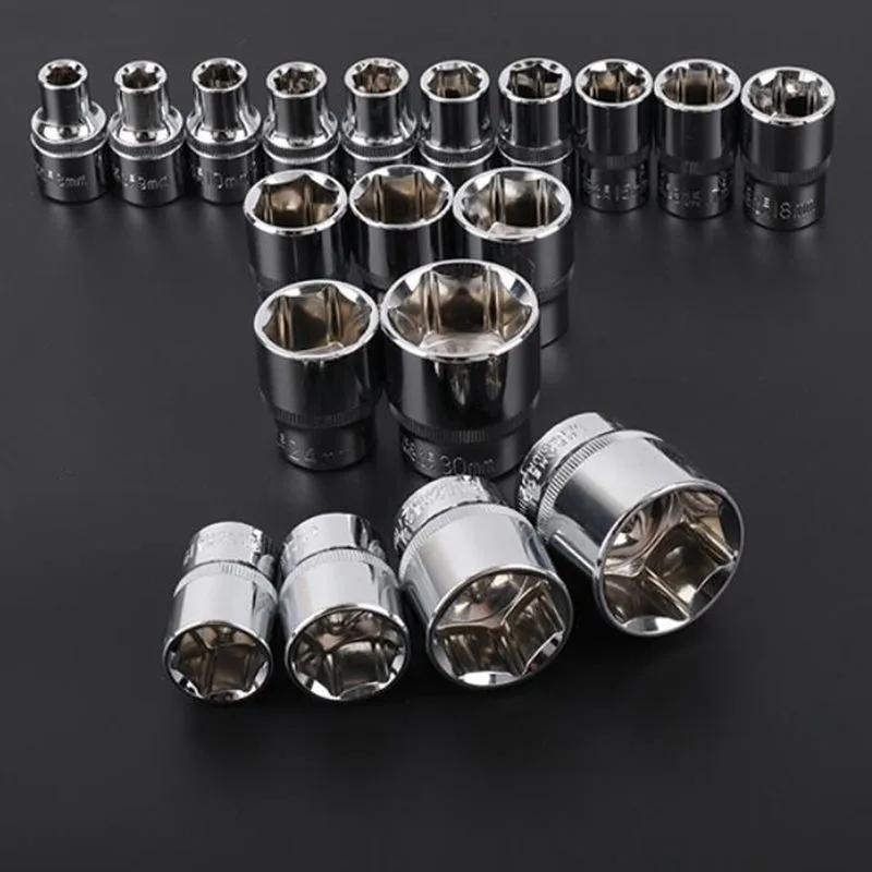 Clé à douille courte hexagonale 1/2, 8MM 9MM 10MM 11 12 13 14 15 16 17 18 19 20 21 22 23 24, manchon