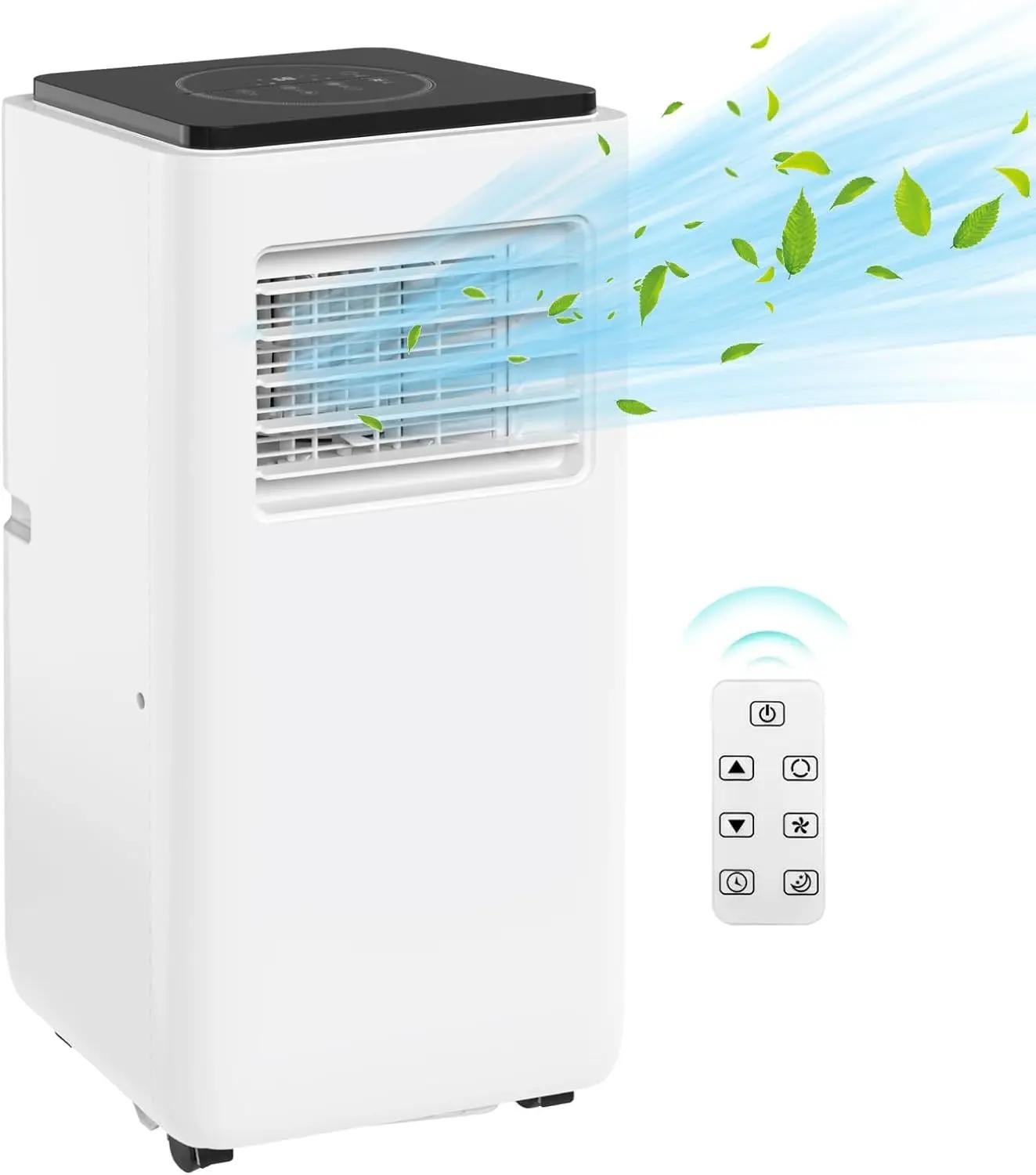 Climatiseur portable 8000 BTU avec aquarelle et télécommande, climatisation pour appartement, chambr