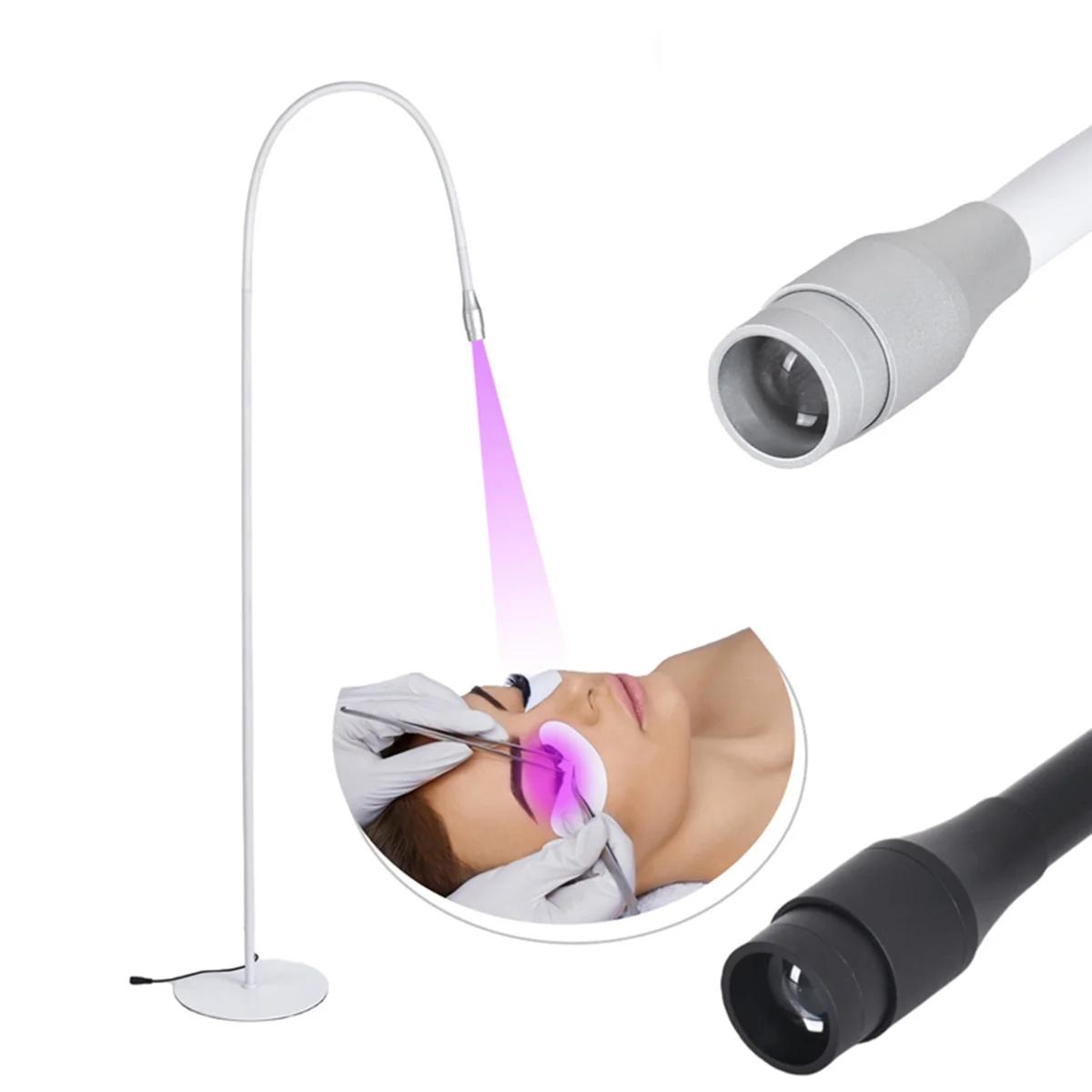 Lampe à polymériser LED UV haute puissance avec interrupteur au pied, lampadaire pour séchage rapide