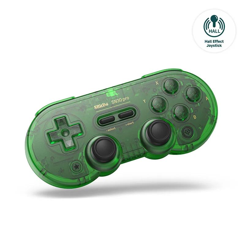 Manette de jeu Bluetooth 8Bitdo SN30 Pro, avec Joystick Hall, pour Nintendo Switch/Windows10/11 /ios