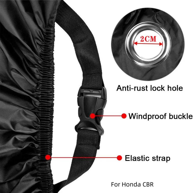 Juste de moto étanche pour scooter extérieur, protection UV, housse de pluie anti-poussière pour Hon