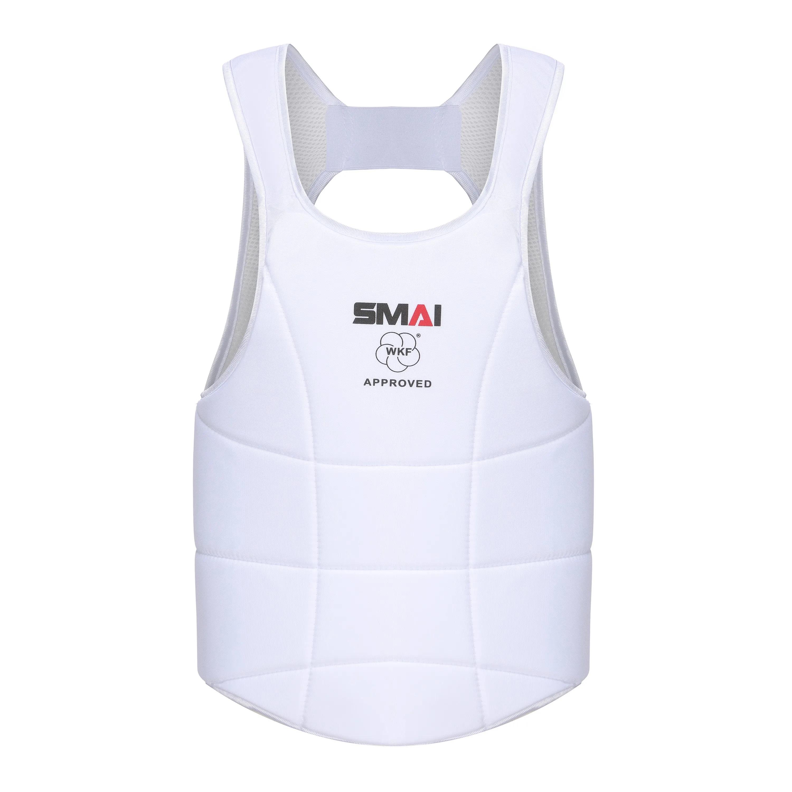 Protecteur de poitrine de karaté SMAI pour hommes, protecteur de corps de boxe extrême, certificatio