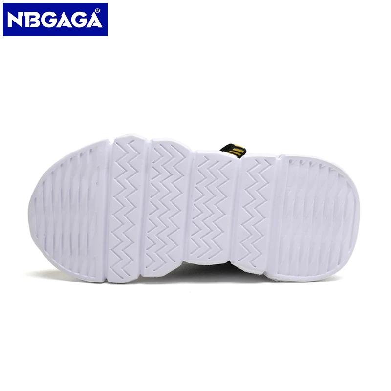 Chaussures de dehors en Maille pour Garçon, Baskets Décontractées, Tennis de Course, Jaune, pour Éco