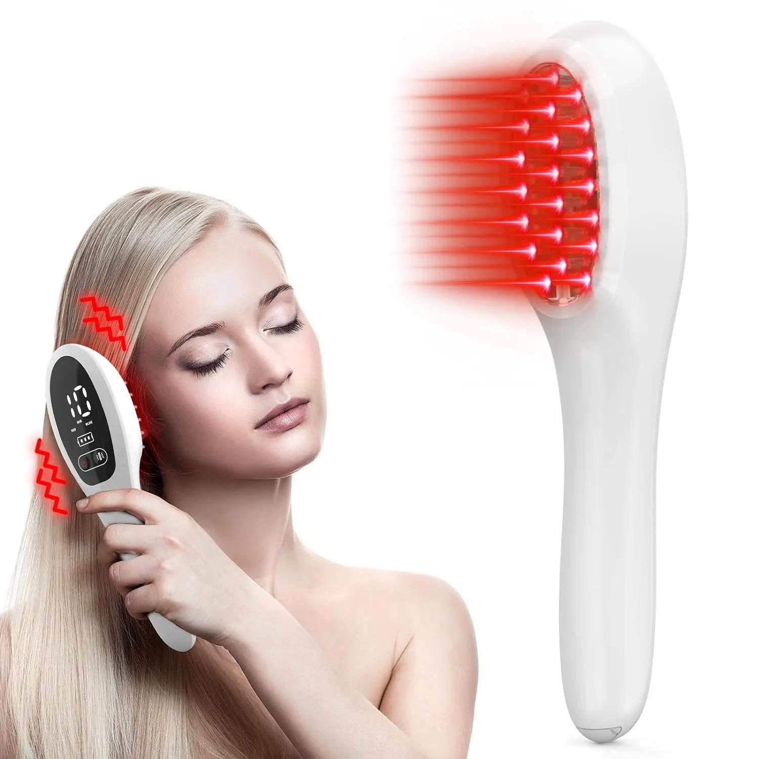 Peigne Laser Électrique pour la Croissance des Cheveux, Thérapie Anti-Perte de Cheveux, Infrarouge 6