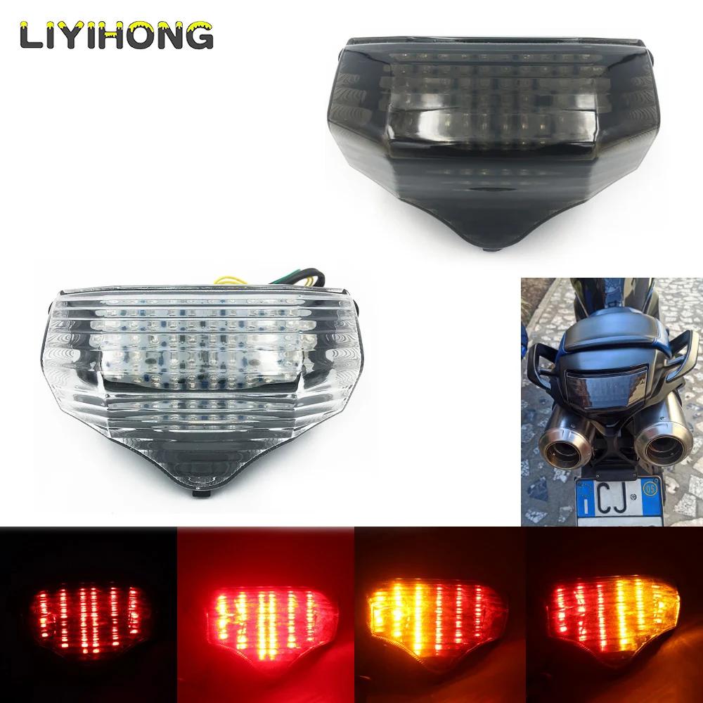Pour Yamaha FZ600 FZ6 FAZER 2004 2005 2006 2007 2008 2009 moto feux arrière LED ensemble de frein av