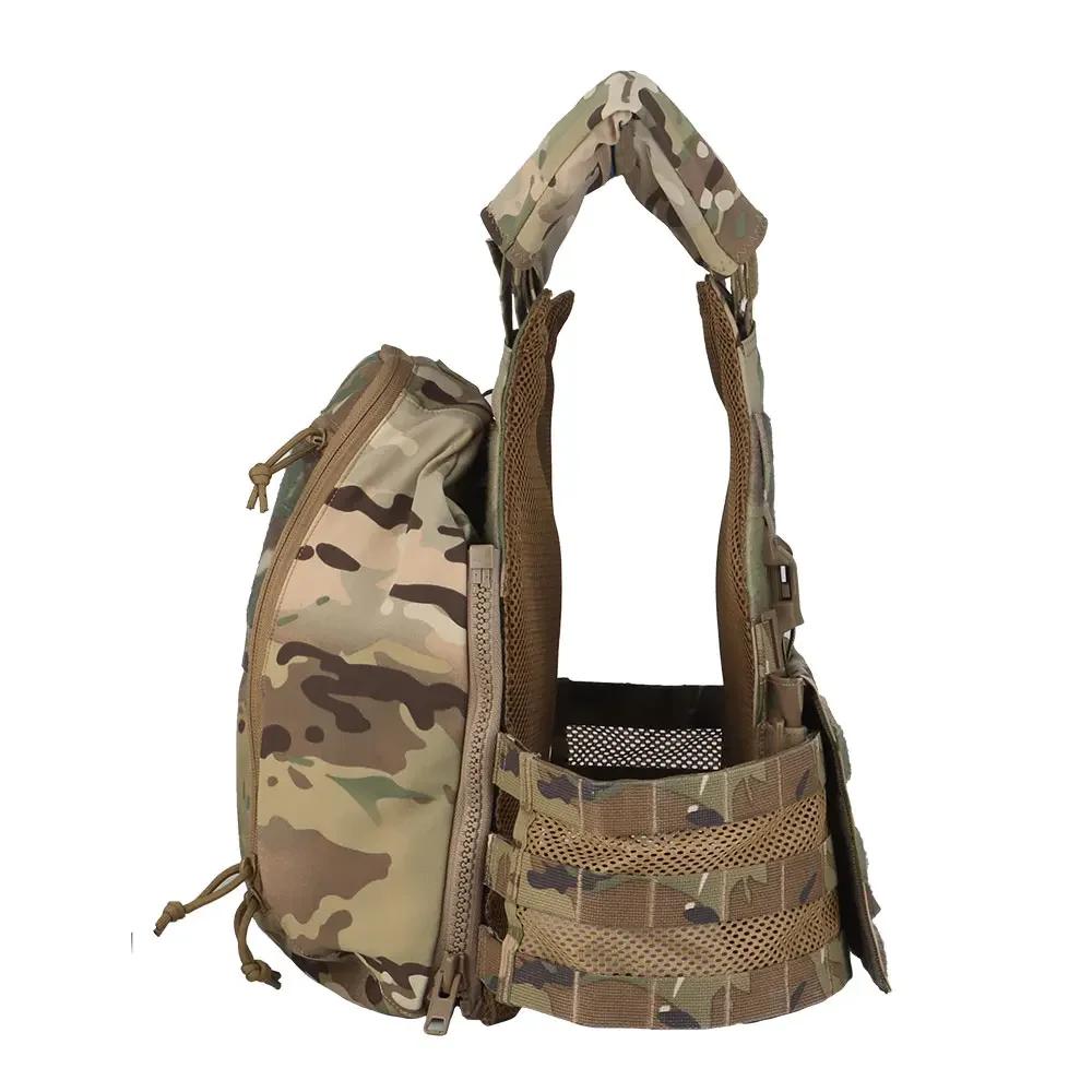 DulHunting-Sac d'hydratation Molle planchers ab, équipement militaire Airsoft, plaque de systèmes de