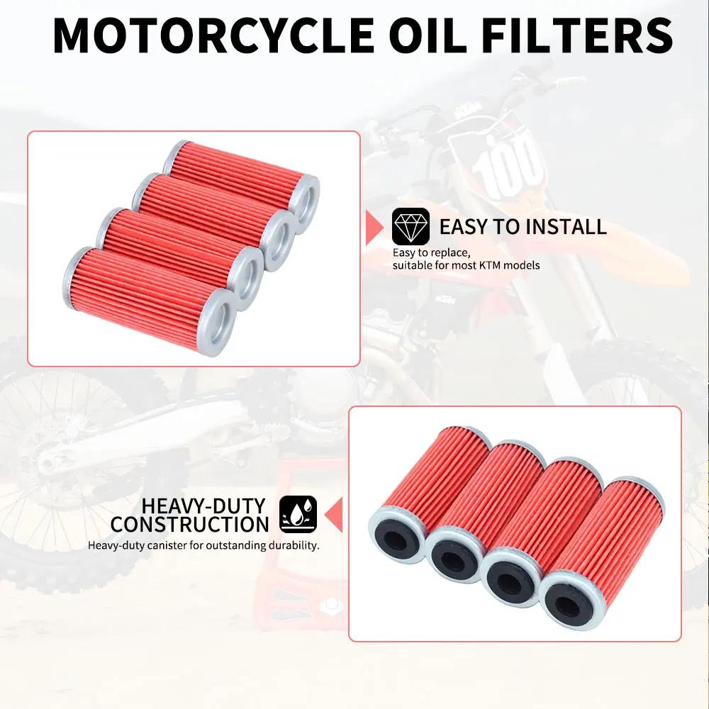 Filtre Oli de moto pour KTM EXC EXCF SXF SMR XCF XCW XCFW Six jours 250 300 350 400 450 505 530 EXC-