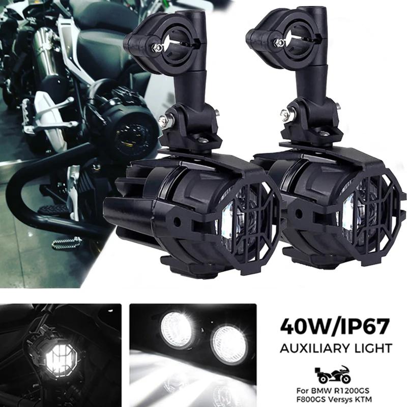 Feux Aux de conduite universels pour BMW DUCATI KAWASAKI HONDA SUZUKI, phare avant étanche pour moto