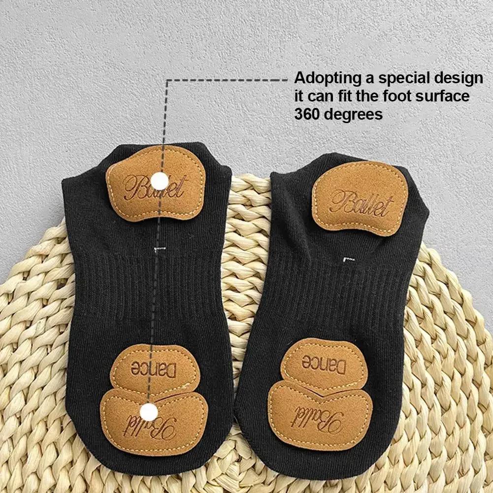 Chaussettes de Yoga de danse moderne antidérapantes pour filles, femmes et hommes, chaussettes de Ba