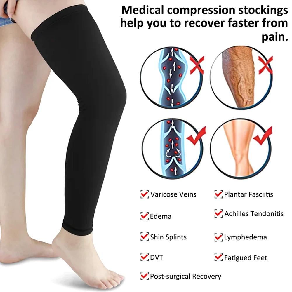 WEUPFLY 1 pièces jambières à Compression basket-ball Football cyclisme chaussettes genou mollet manc