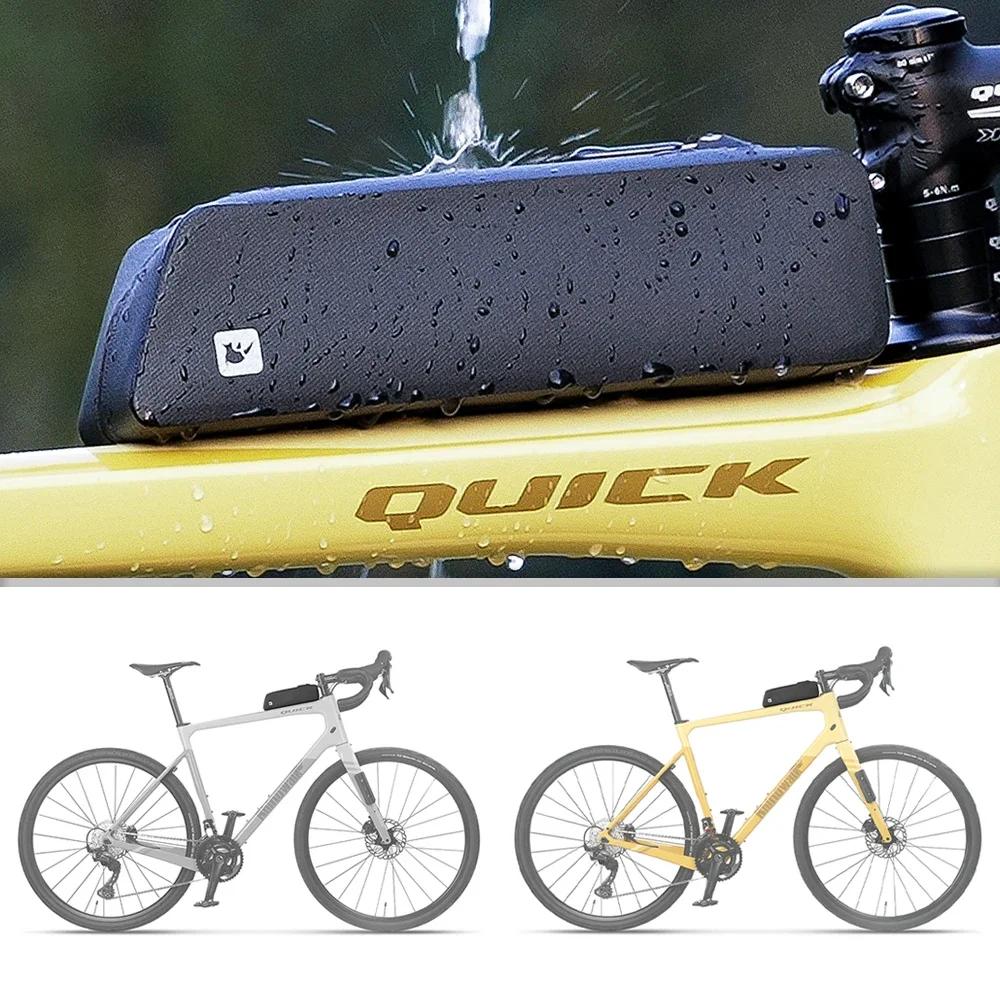 Rhinowalk – sac pour Tube supérieur de vélo, avec boulon monté et sangle, étanche, aérodynamique, fa