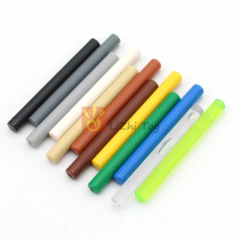 Blocs de construction MOC 30374 Bar 4L, 50 pièces, lame de sabre laser, baguette, briques classiques