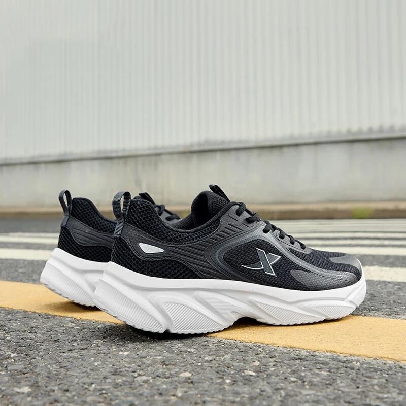 Xtep chaussures de course hommes respirant maille confortable chaussures de Sport été casual Absorpt