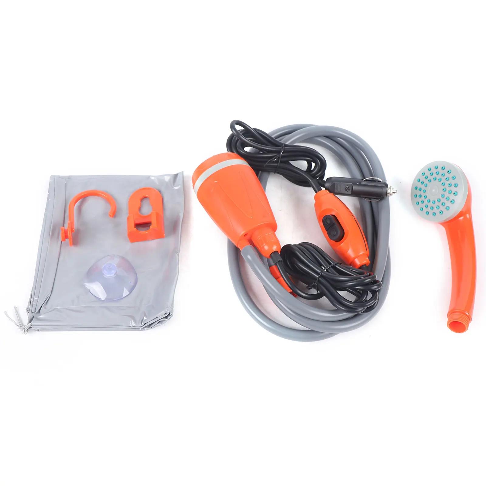 Pommeau de Douche Portable Rechargeable pour Camping en Plein Air, Pompe à Eau, 5l/min