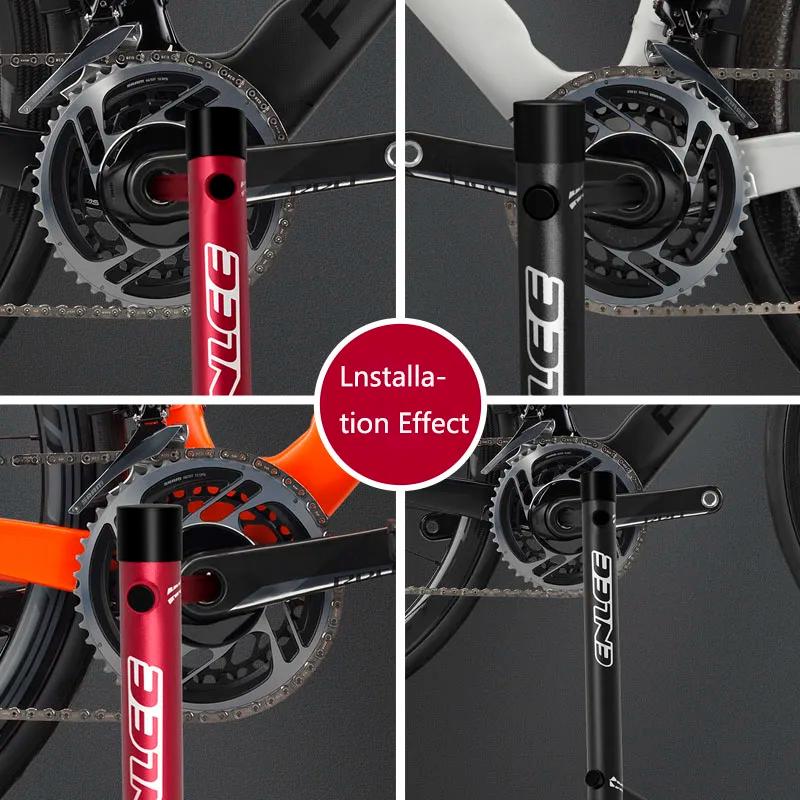 Enlee-Stationnement de vélo multifonctionnel en alliage d'aluminium T1, réglage fin pour les réparat