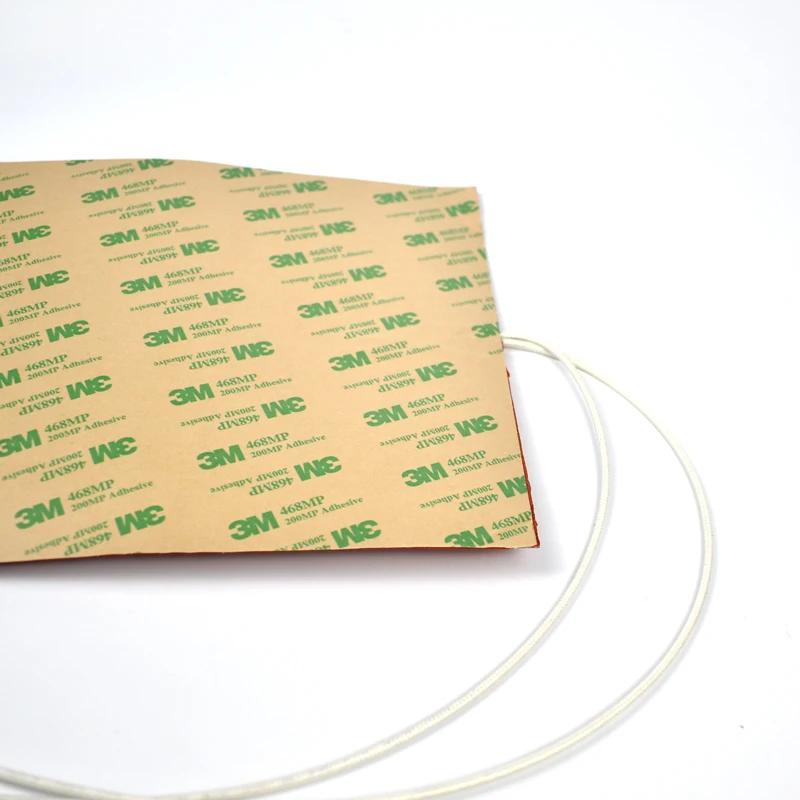Coussinets chauffants électriques en caoutchouc de Silicone, 5V 12V 24V 110V 220V 380V, couvertures