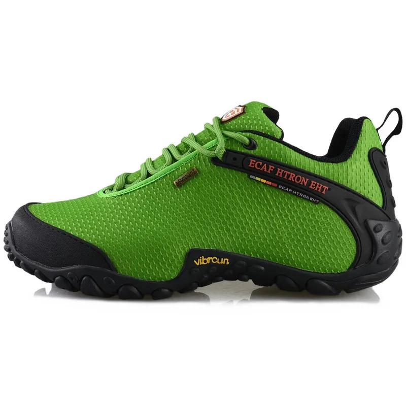 Chaussures d'escalade en plein air antidérapantes et respirantes pour hommes, baskets de Trekking, c