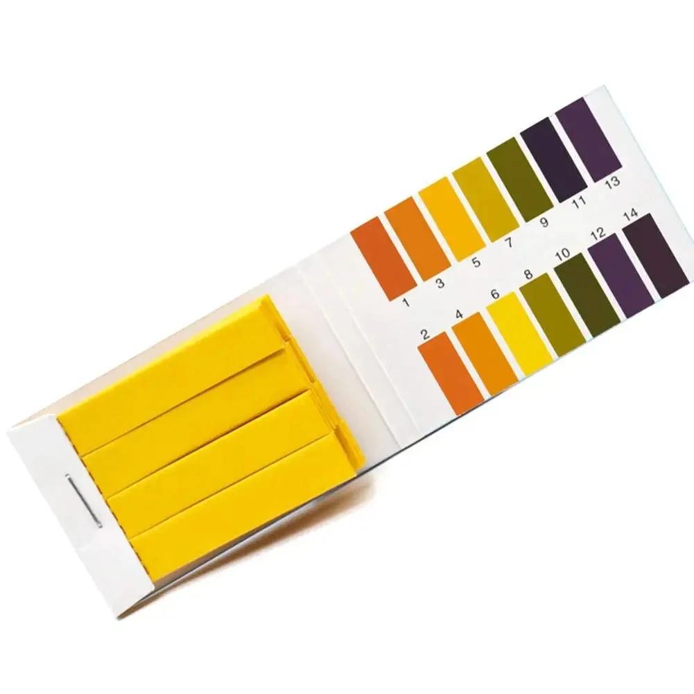 Bandes de test d'acidité du sol avec carte de contrôle, papier Litmus, eau, cosmétiques, professionn