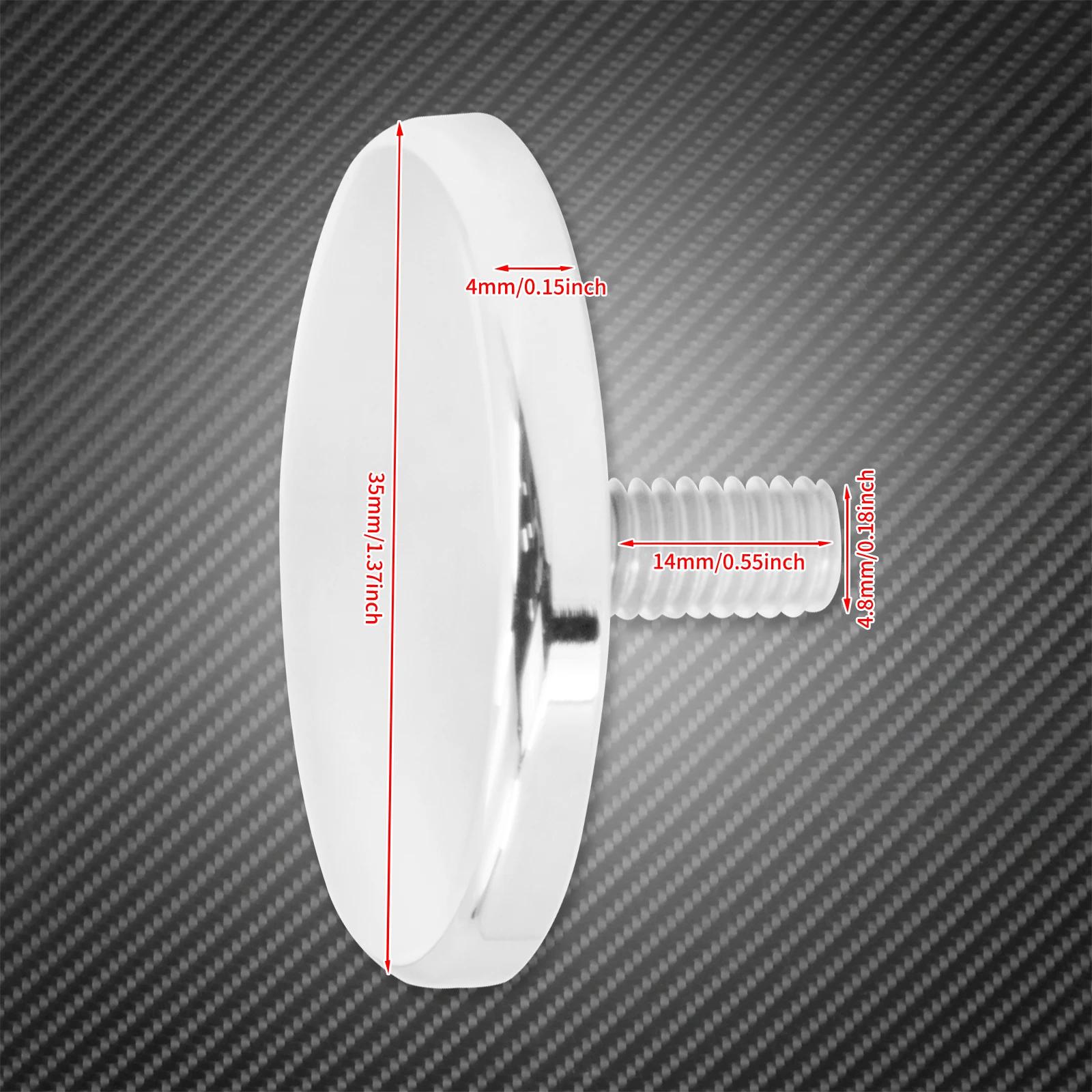 2x bouchons de miroir de carénage intérieurs Choppers, noir/Chrome, pour Harley Touring Electra Stre