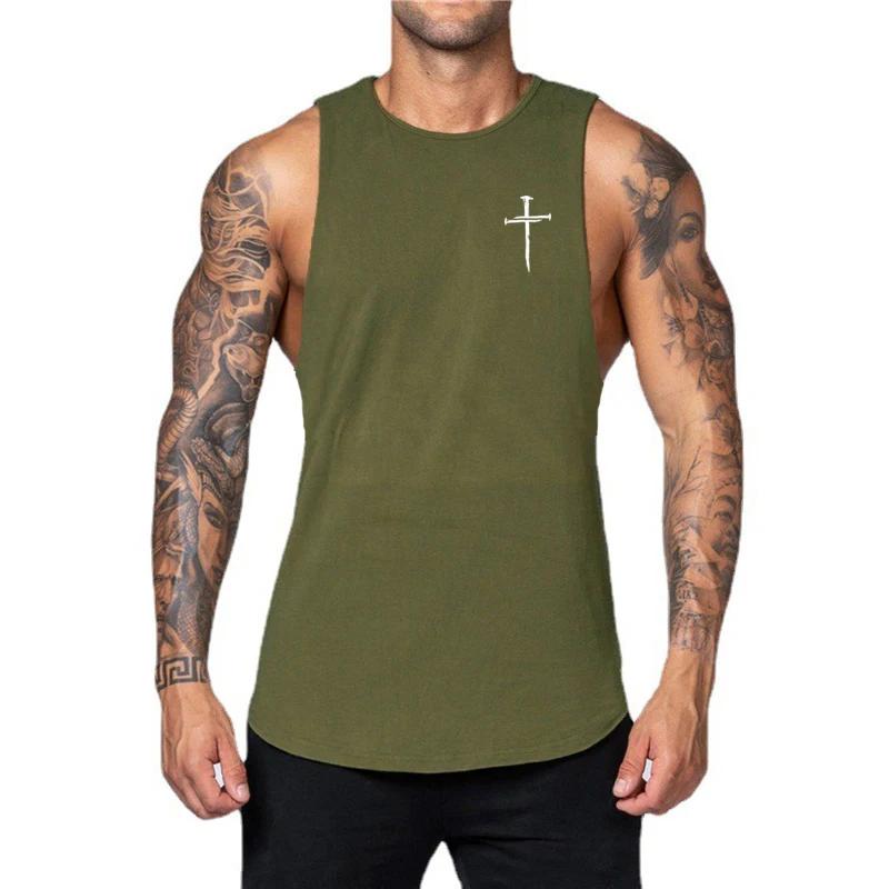 Débardeur de musculation homme personnalisé - Chemise sans manches fitness et entraînement musculaire