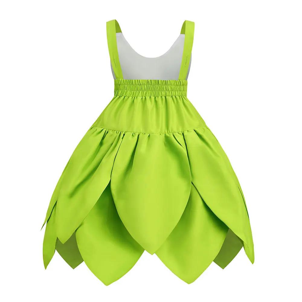 Miss Tinker Frock Cosplay Costume pour enfants, robe à bretelles, elfes, lutin nickel é, vêtements d