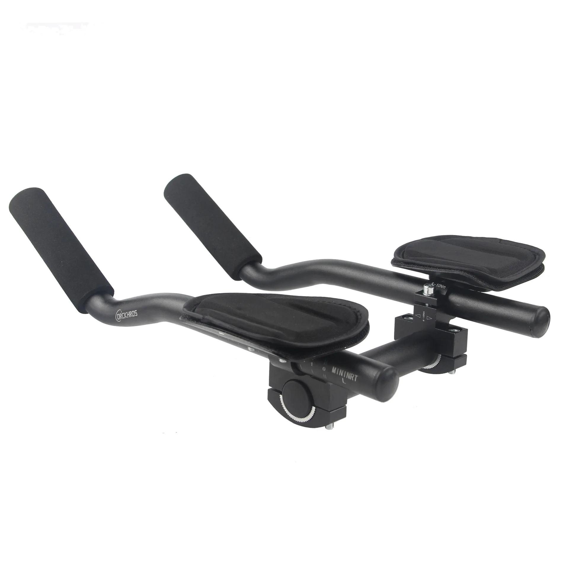 Guidon repos vélo alliage aluminium - Poignée TT pour cyclisme course et triathlon performance